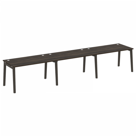 Onix Wood Рабочая станция OW.RS-3.3.8 Дуб Мали/Дуб Темный/Металл Антрацит 4140*800*750