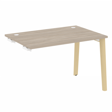 Onix Wood Стол-приставка OW.SPR-2.8 Дуб Аттик/Дуб Светлый/Металл Белый 1180*800*750