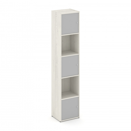 Locker plus Комплект №7 LK.K-007 Дуб Наварра/Серый 408*350*1983