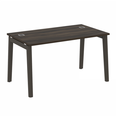 Onix Wood Direct Стол руководителя OW.SRR-3.8 Дуб Мали/Дуб Темный/Металл Антрацит 1380*800*750