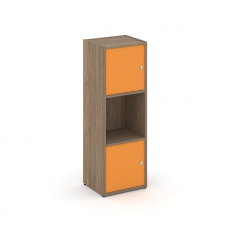 Locker plus Комплект №1 LK.K-001 Дуб Аризона/Оранжевый 408*350*1203