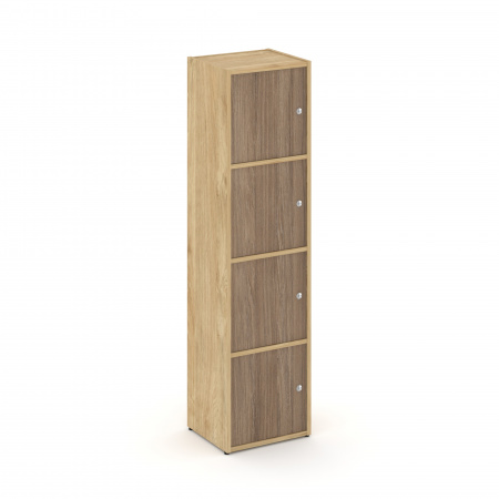 Locker plus Комплект №4 LK.K-004 Тиквуд Светлый/Дуб Аризона 408*350*1593