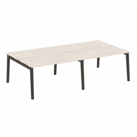 Onix Wood Рабочая станция OW.D.RS-4.3.7 Денвер Светлый/Дуб Темный/Металл Антрацит 2760*1475*750