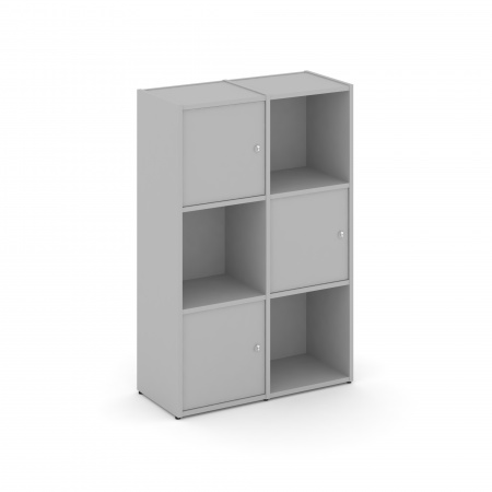 Locker plus Комплект №2 LK.K-002 Серый 798*350*1203