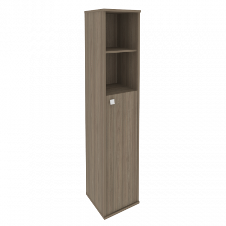 Style Шкаф высокий узкий правый Л.СУ-1.6 (R) Вяз Благородный 412*410*1980