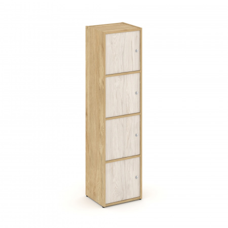 Locker plus Комплект №4 LK.K-004 Тиквуд Светлый/Денвер Светлый 408*350*1593