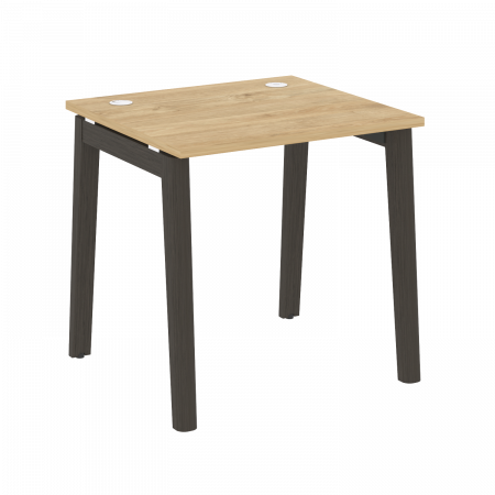 Onix Wood Стол письменный OW.SP-0.7 Тиквуд Светлый/Дуб Темный/Металл Антрацит 780*720*750