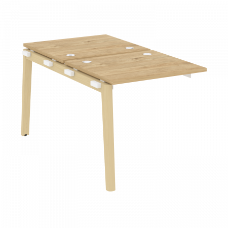 Onix Wood Наборный эл. раб. станции OW.2.NRS-0.7 Тиквуд Светлый/Дуб Светлый/Металл Белый 780*1475*750