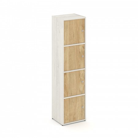 Locker plus Комплект №4 LK.K-004 Дуб Наварра/Тиквуд Светлый 408*350*1593