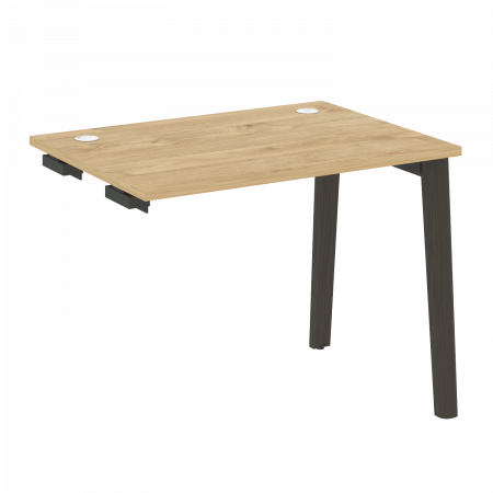 Onix Wood Стол-приставка OW.SPR-1.7 Тиквуд Светлый/Дуб Темный/Металл Антрацит 980*720*750