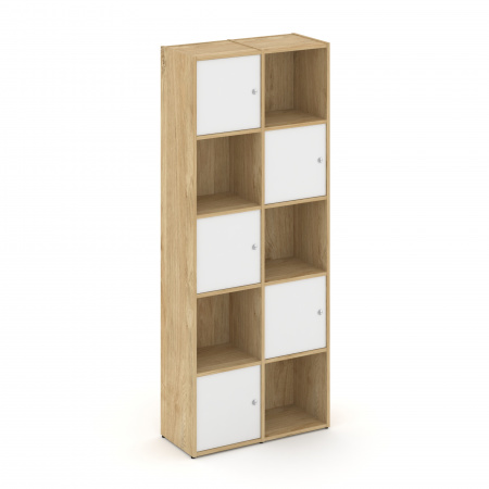 Locker plus Комплект №8 LK.K-008 Тиквуд Светлый/Белый 798*350*1983