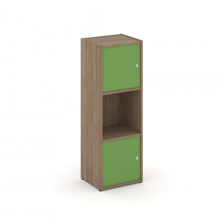 Locker plus Комплект №1 LK.K-001 Дуб Аризона/Зеленый 408*350*1203