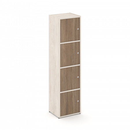 Locker plus Комплект №4 LK.K-004 Денвер Светлый/Дуб Аризона 408*350*1593