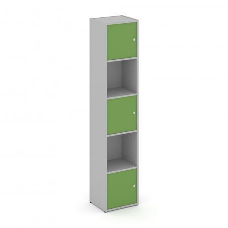 Locker plus Комплект №7 LK.K-007 Серый/Зеленый 408*350*1983