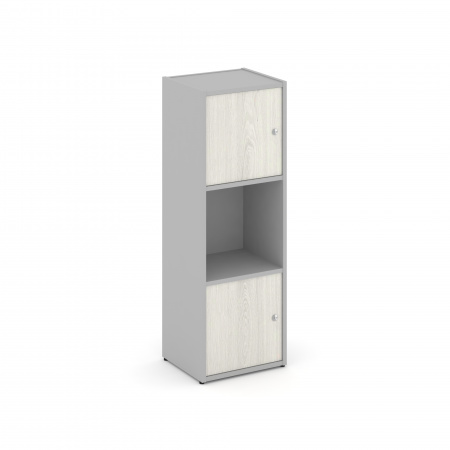 Locker plus Комплект №1 LK.K-001 Серый/Дуб Наварра 408*350*1203
