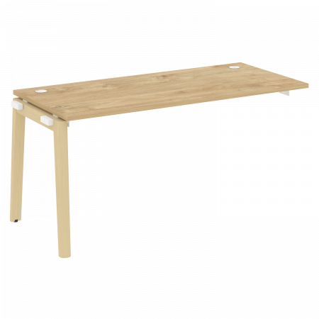 Onix Wood Наборный эл. раб. станции OW.1.NRS-4.7 Тиквуд Светлый/Дуб Светлый/Металл Белый 1580*720*750