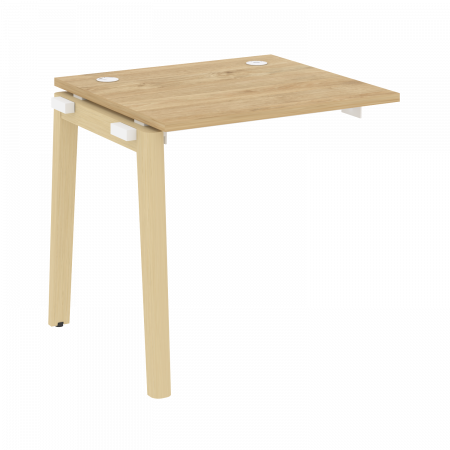 Onix Wood Наборный эл. раб. станции OW.1.NRS-0.7 Тиквуд Светлый/Дуб Светлый/Металл Белый 780*720*750