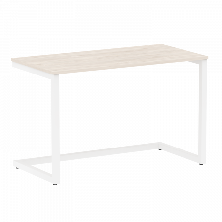 Home Office Стол письменный VR.SP-2-118 Денвер Светлый/Металл Белый 1180*600*750