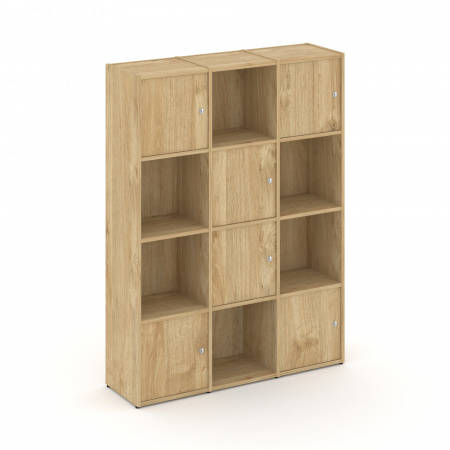 Locker plus Комплект №6 LK.K-006 Тиквуд Светлый 1188*350*1593