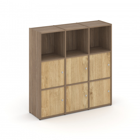 Locker plus Комплект №3 LK.K-003 Дуб Аризона/Тиквуд Светлый 1188*350*1203
