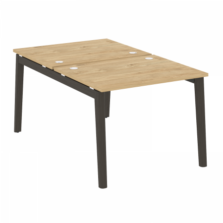 Onix Wood Рабочая станция OW.D.RS-2.1.8 Тиквуд Светлый/Дуб Темный/Металл Антрацит 980*1635*750