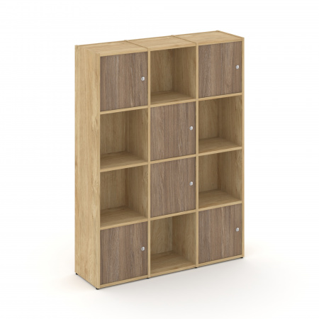 Locker plus Комплект №6 LK.K-006 Тиквуд Светлый/Дуб Аризона 1188*350*1593
