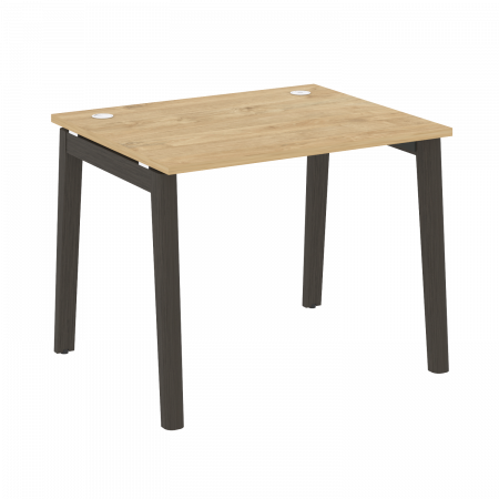Onix Wood Стол письменный OW.SP-1.8 Тиквуд Светлый/Дуб Темный/Металл Антрацит 980*800*750