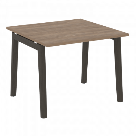 Onix Wood Стол переговорный (1 столешница) OW.PRG-1.1 Дуб Аризона/Дуб Темный/Металл Антрацит 980*980*750
