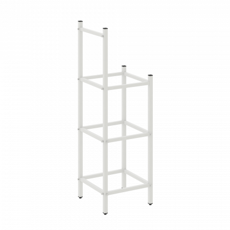 Loft Угловой проходной переходной модуль VR.L-SL.UPK-3.2.1 Металл Белый 446*446*1458