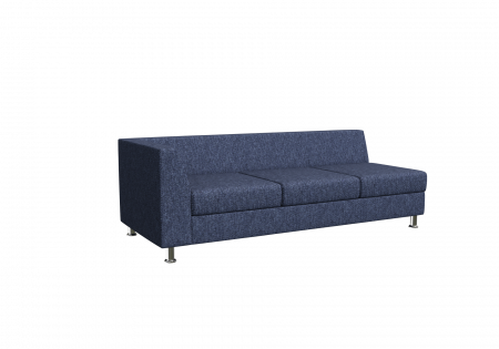 Prime Секция с подлокотником трехместная правая PR.SP-3 (R) Elain 14 1950*800*640